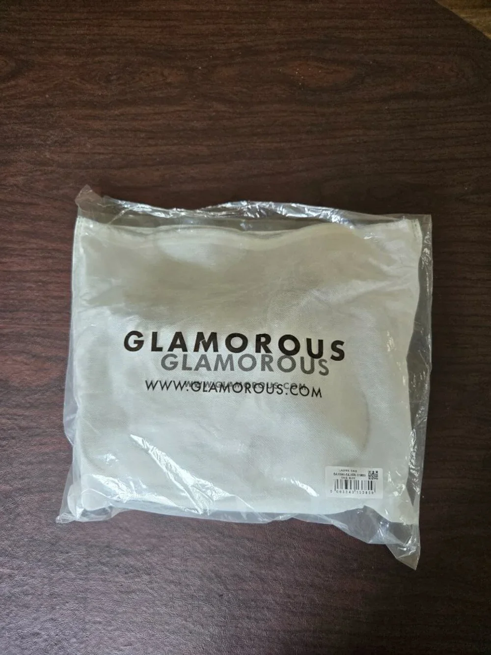 Glamorous Silver Metallic Buckle Shoulder Bag NWT - Picture 8 of 8